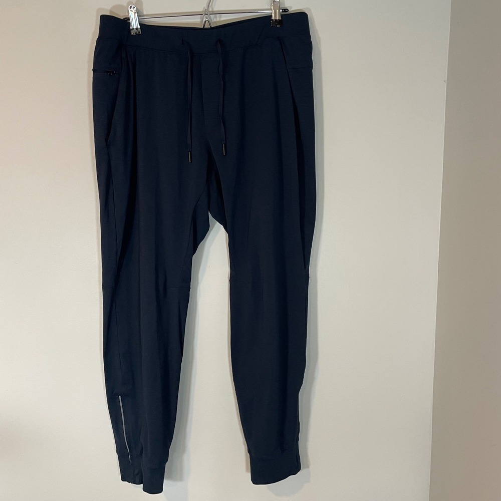 Lululemon Men's Pace Breaker Jogger XL Navy Blue Training Pants Athleisure
